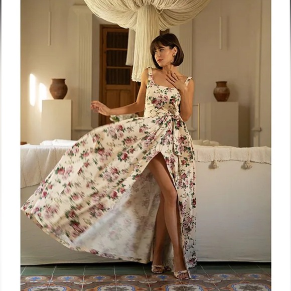 NWT Antonio Melani
x The Style Bungalow Garden Avenue Front Slit Floral Dress - Picture 6 of 7